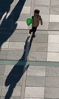 boy with shadow