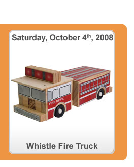 Home Depot Fire Truck