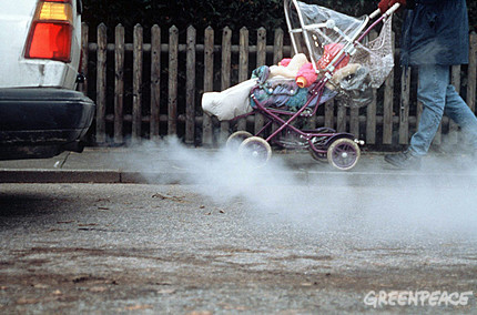 car pollution is bad for babies