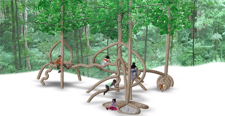 living tree playground concept by Plantware