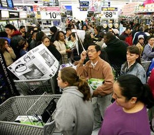 Black Friday Shopping at Wal-Mart