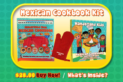 Teach your kids to cook ethnic food with their own cookbook