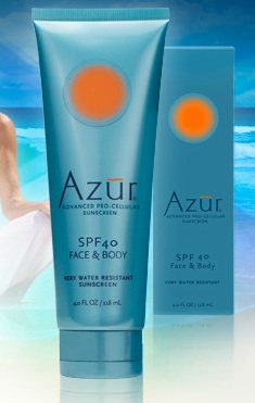 Azur natural sunscreen