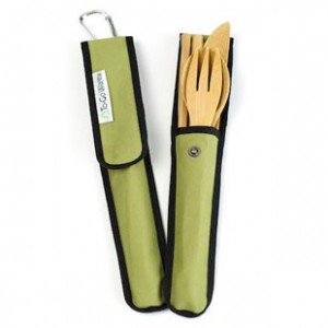 Bamboo eating utenisls from Eco-Artware.com