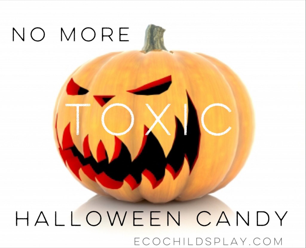 There are healthier alternatives to toxic Halloween candy. 