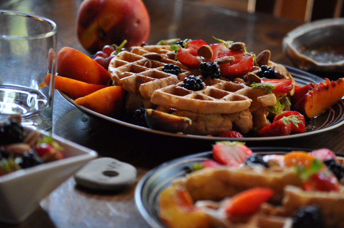 vegan waffles