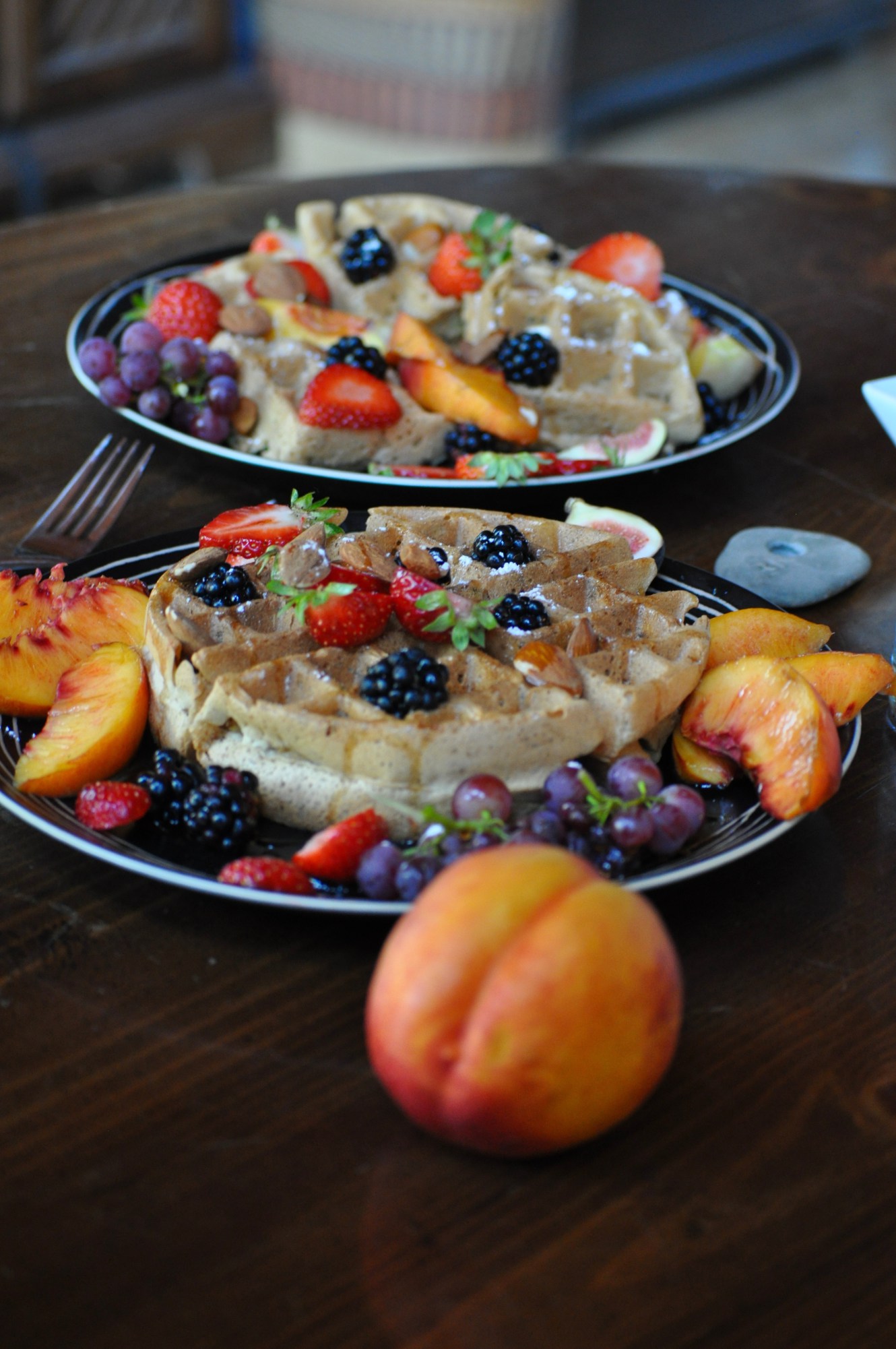 vegan waffles