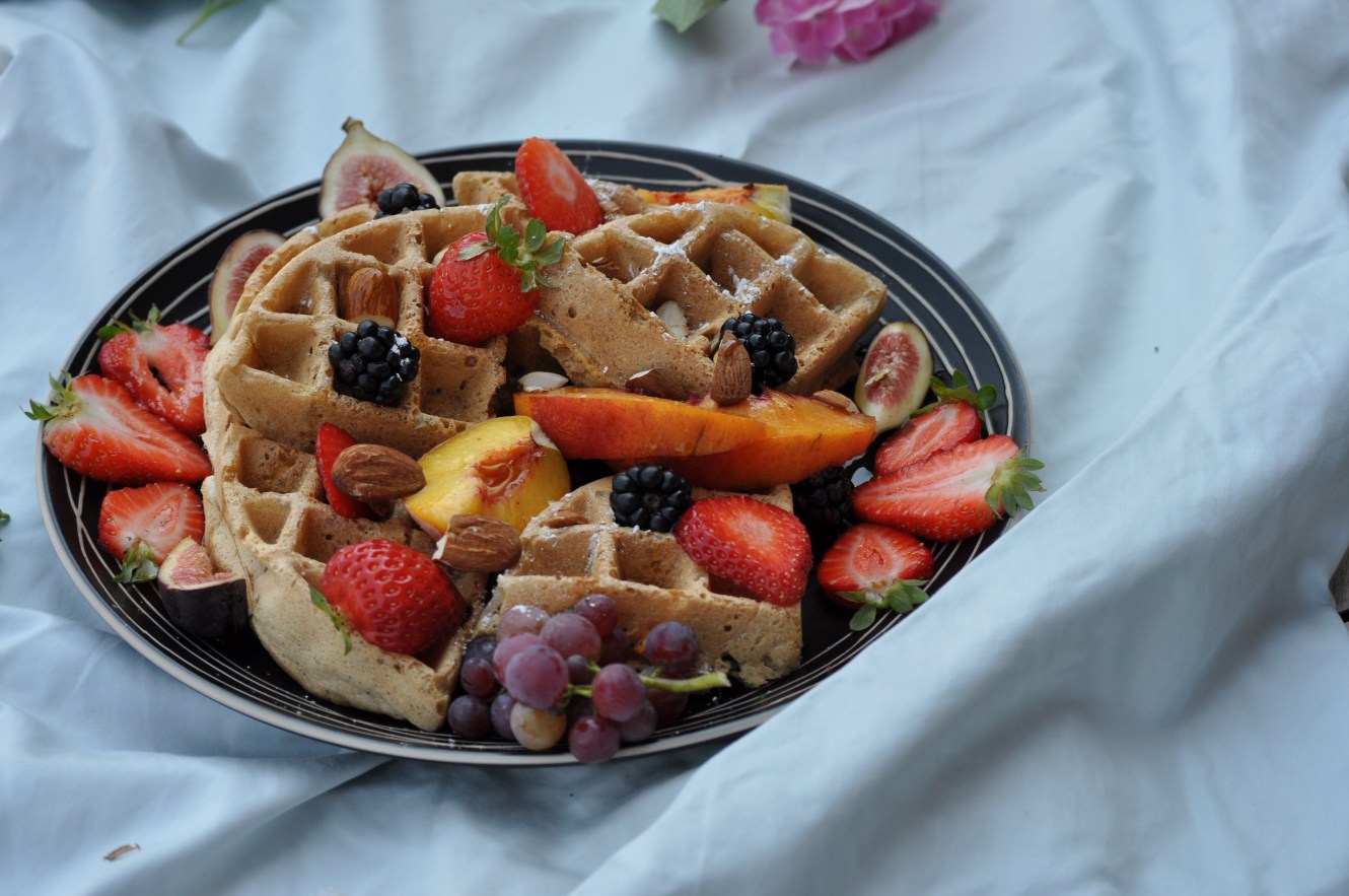 vegan waffles