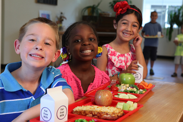 Trump school lunch