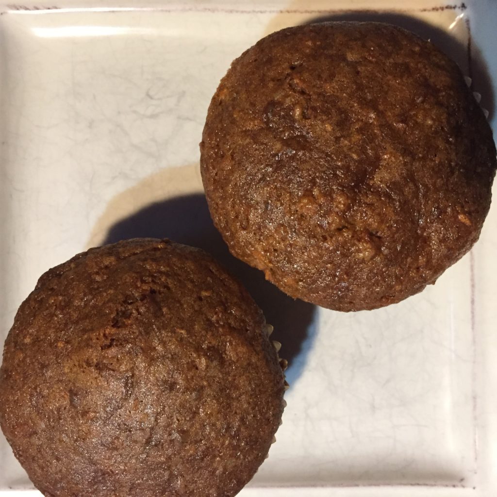 gluten free vegan carrot cake muffins