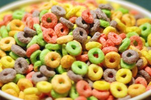 Children's cereals contaminated with chemicals from wax bag liners.